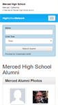 Mobile Screenshot of mercedhighschool.org
